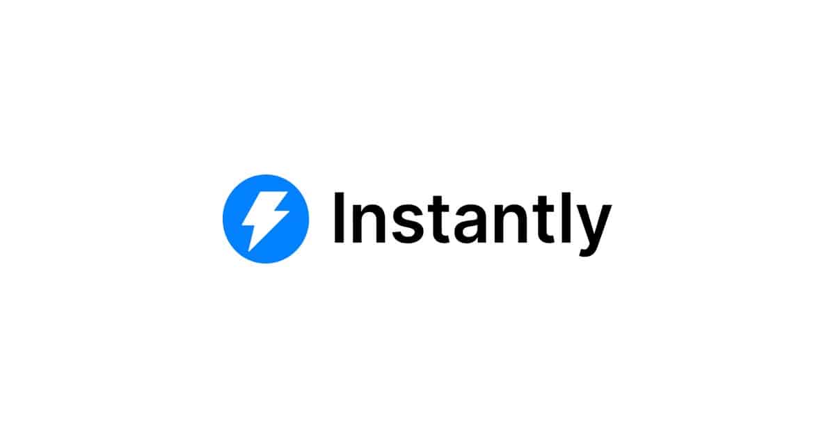 Logo de Instantly