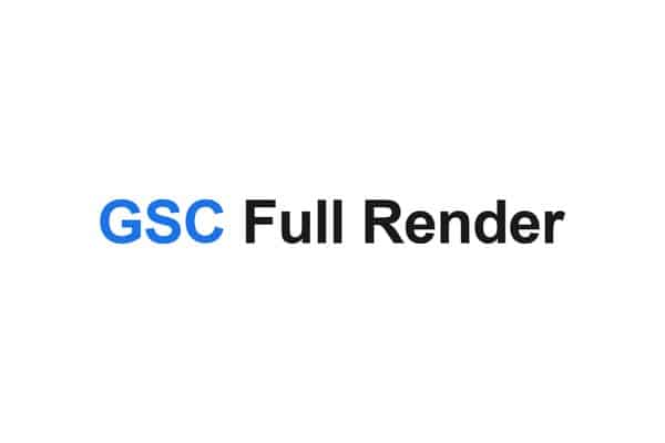 Logo de GSC Full Render