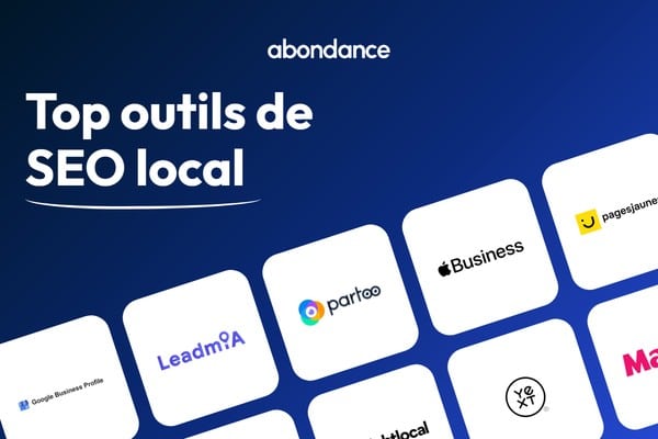 Visuel des meilleurs outils de SEO local
