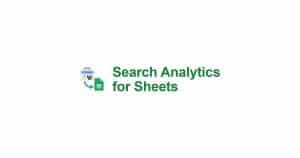 Search Analytics for Sheets