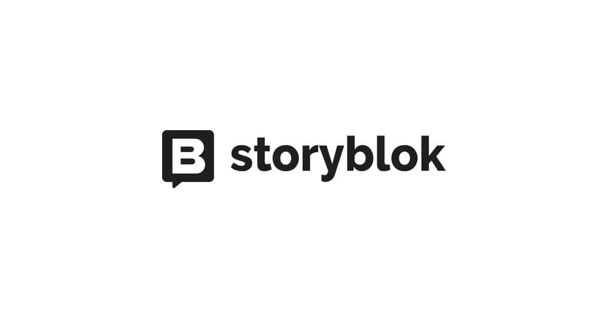 Logo de Storyblok