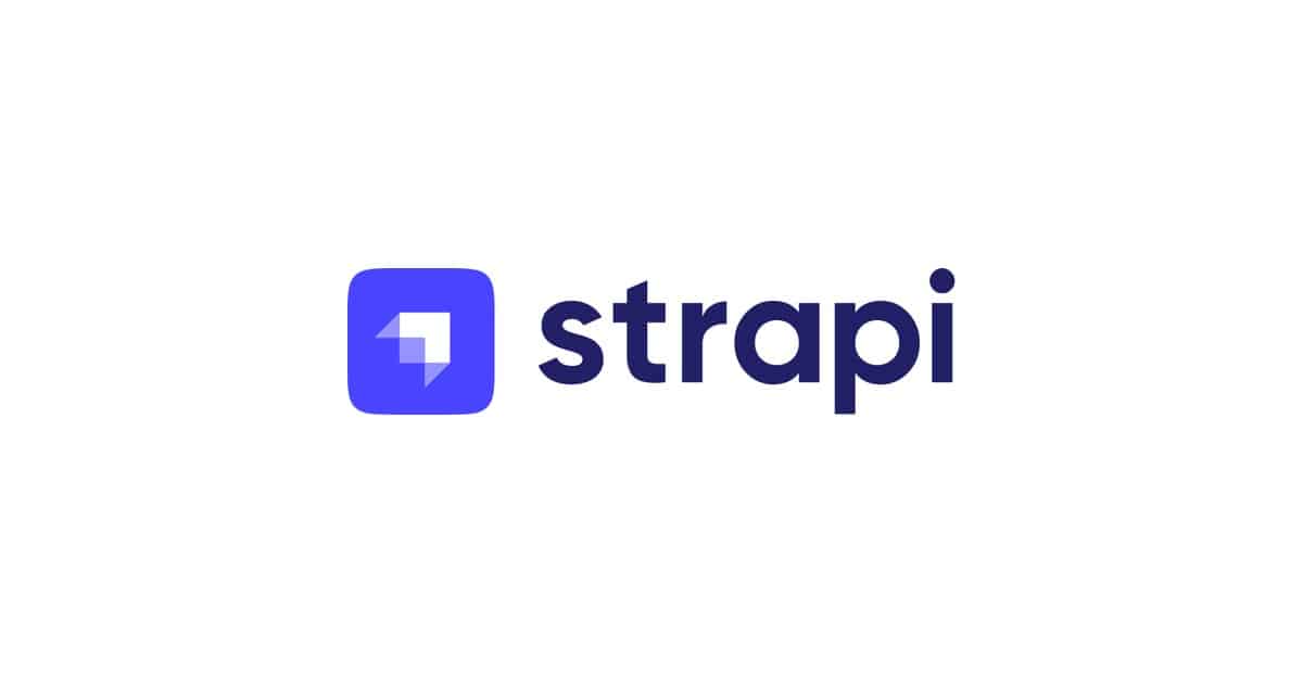 Logo de Strapi