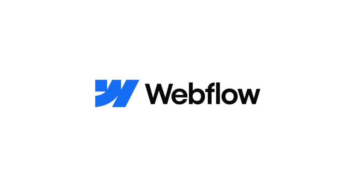 Logo de Webflow