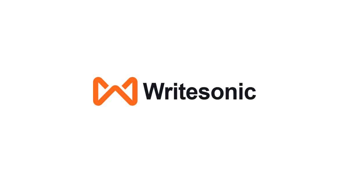 Logo de Writesonic